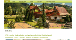 Desktop Screenshot of mtbhostel.pl